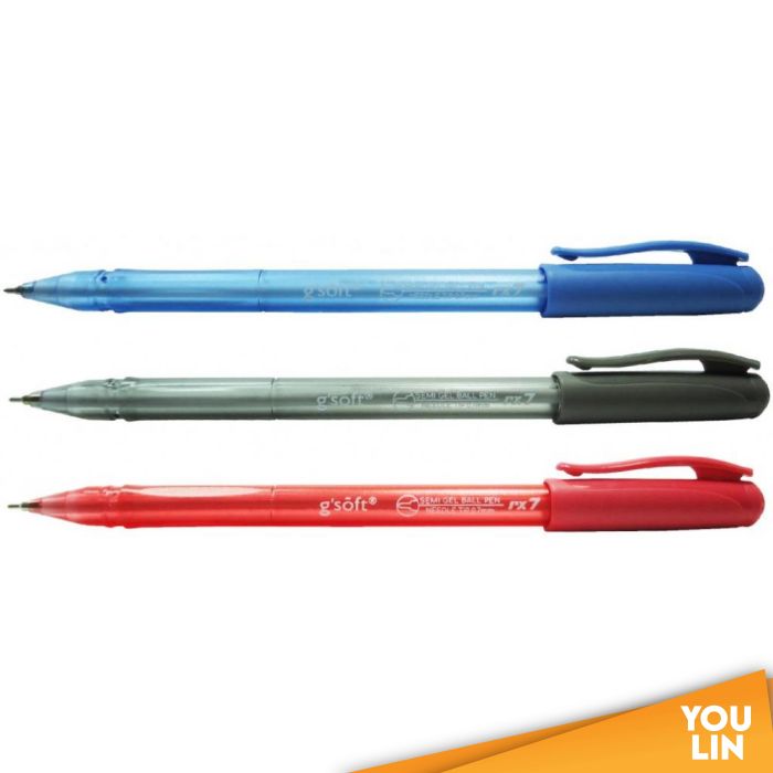 G'Soft RX7 0.7MM Semi Gel Ball Pen