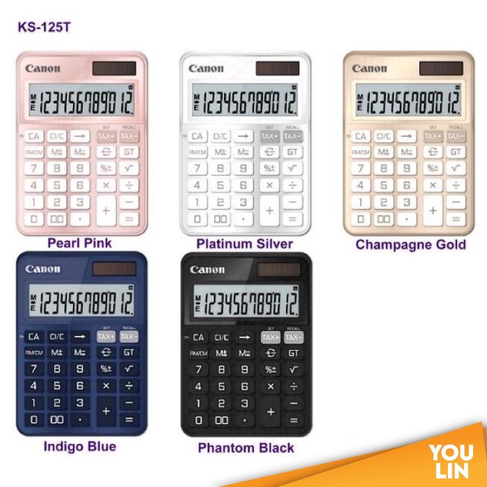 Canon Desktop Calculator 12 Digits KS-125T