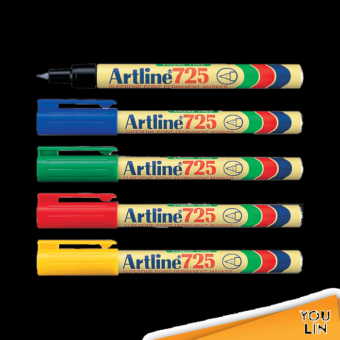 Artline 725 Permanent Marker Pen 0.4mm