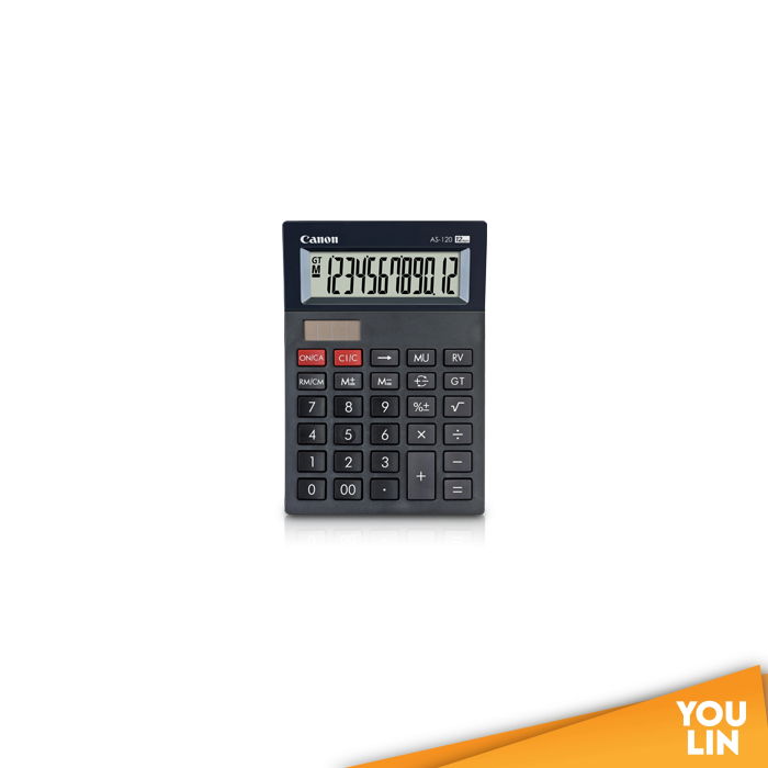 Canon Calculator 12 Digits AS-120 II