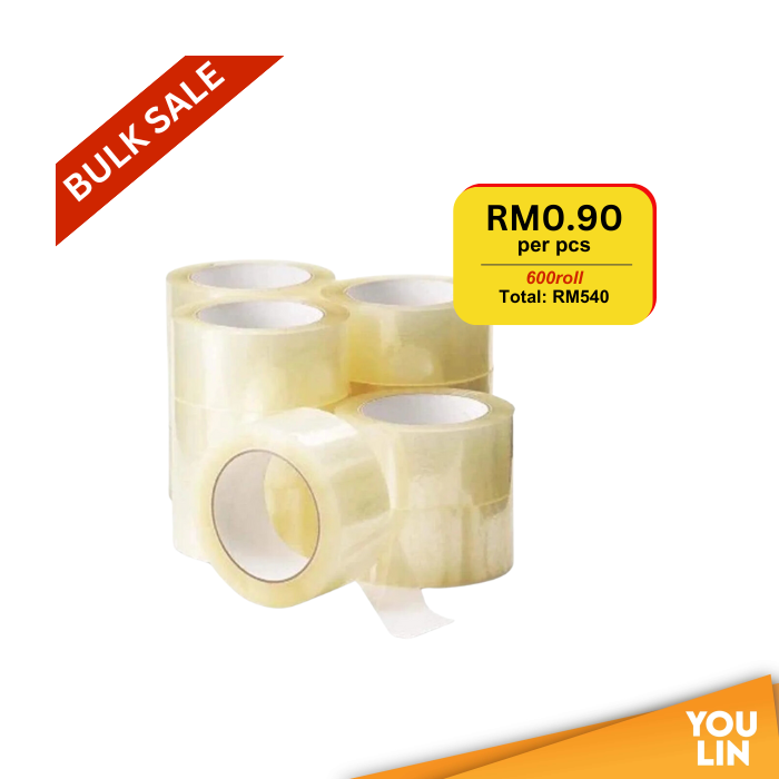 ACE Opp Tape Clear 48mm x 40y x 600roll