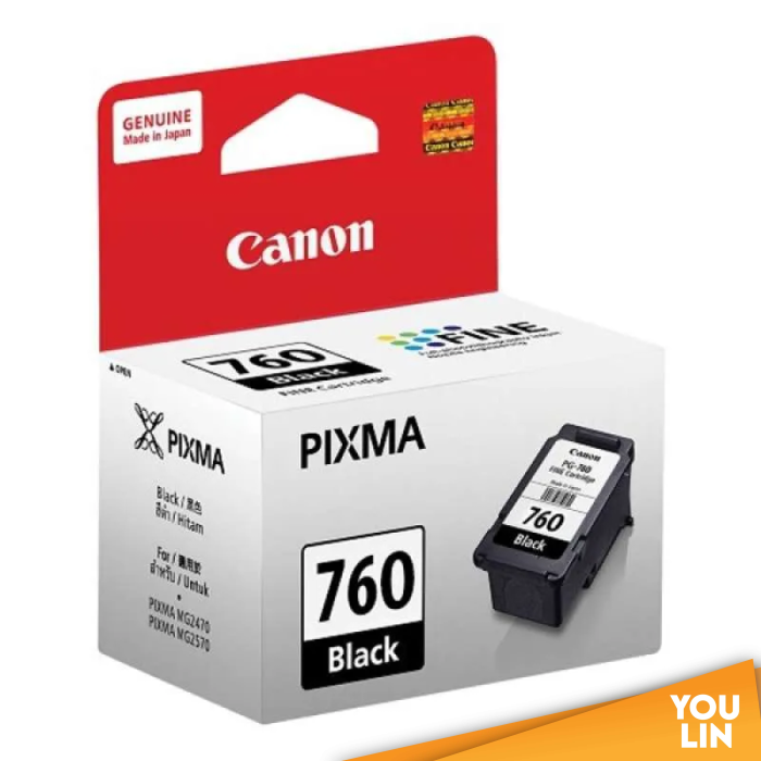 Canon PG-760 Black Fine Cartridge (7.5 ml)