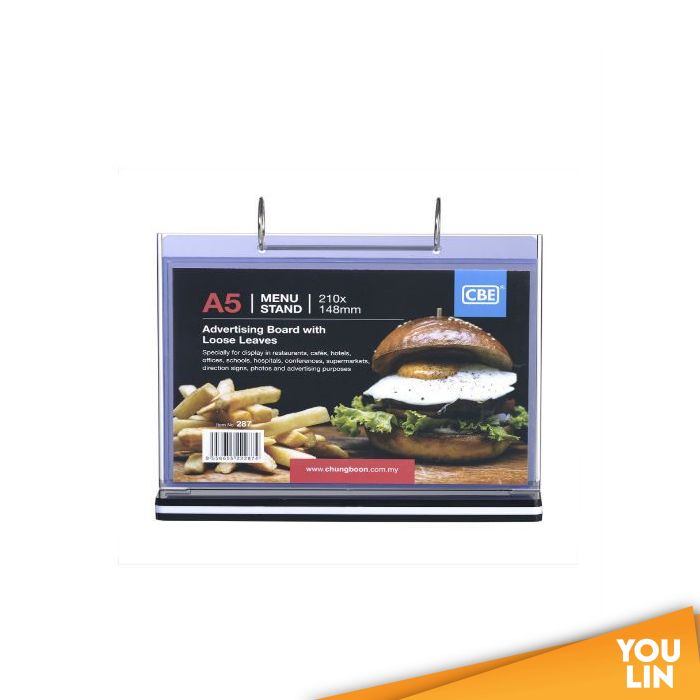 CBE Menu Stand A5 Horizontal (287)