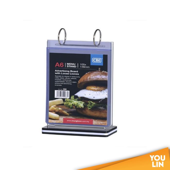 CBE Menu Stand A6 Vertical (288)