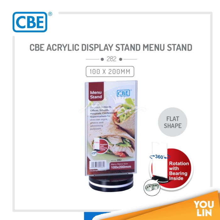 CBE Menu Stand Flat Rotating (282)