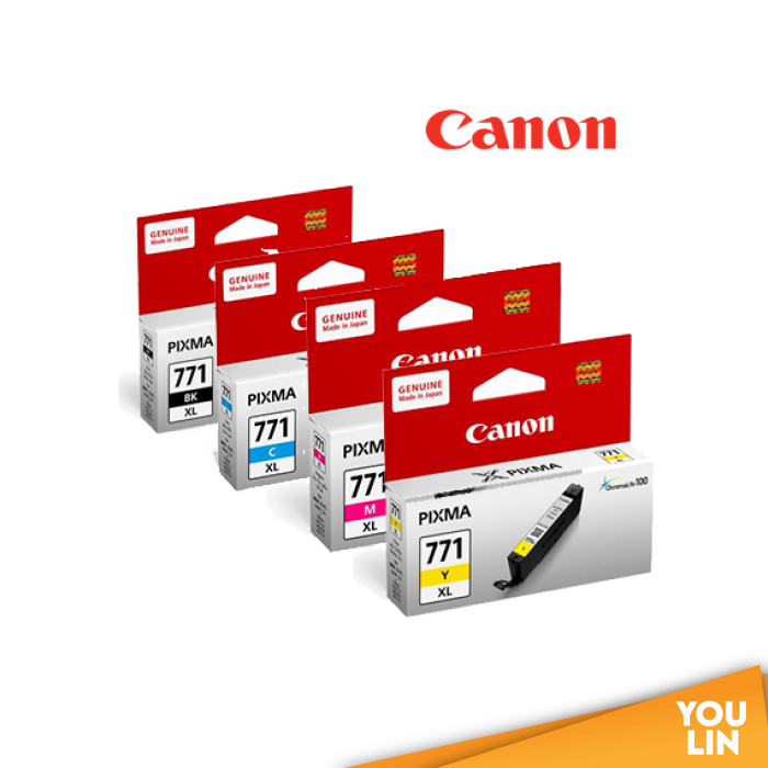 Canon CLI-771 XL Dye Ink Tank (10.8ml) - Per Pcs