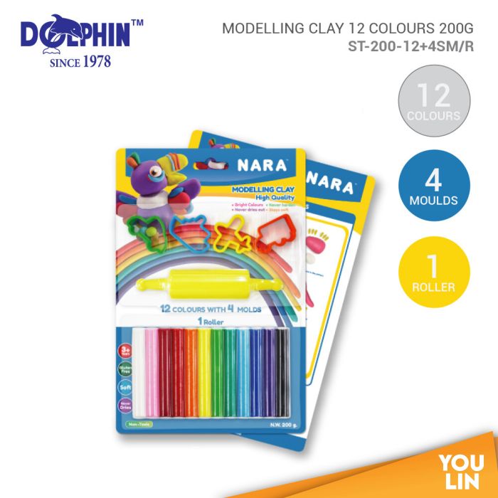 Dolphin Nara Round Stick Modeling Clay