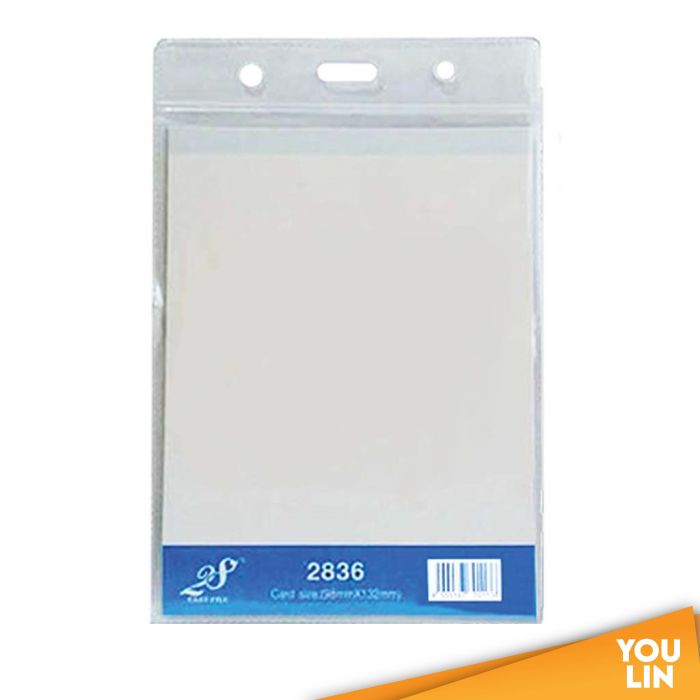 EAST-FILE PVC NAME BADGE 2836 (98 X 132MM, VERTICAL)