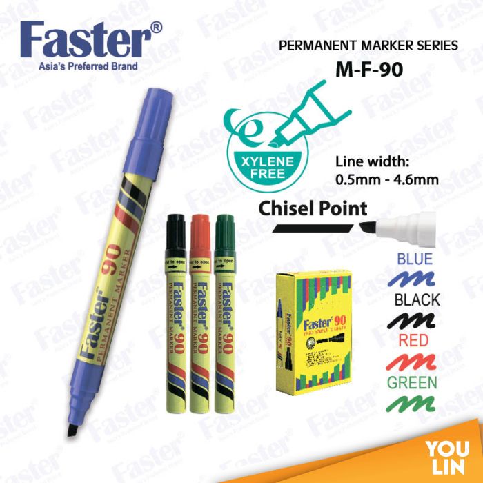 Faster 90 Permanent Marker Pen