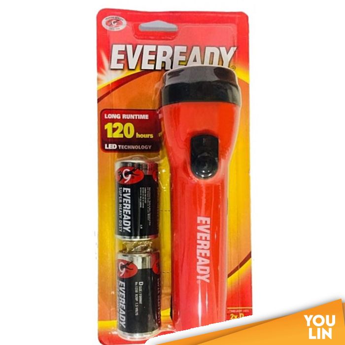 Eveready LC1L2D LED Torchlight With 2pc D Battery