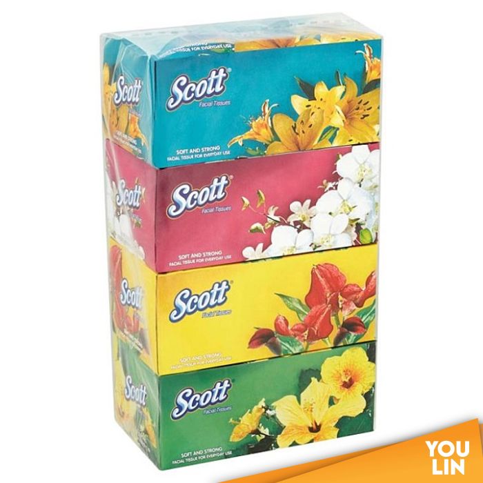 SCOTT FACIAL TISSUE (4 X 150'S)