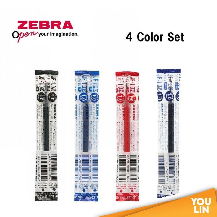 Zebra JF-1.0 Gel Pen Refill 1.0MM