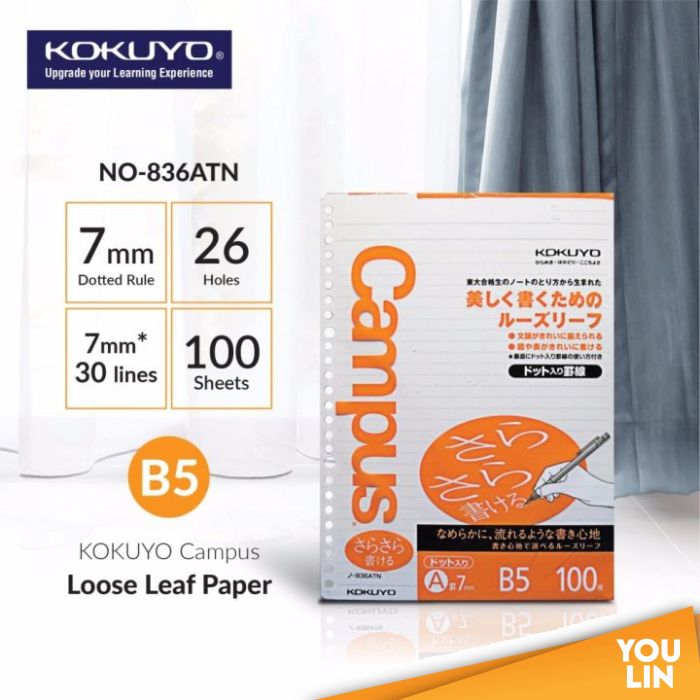 Kokuyo 836ATN Campus Loose Leaf Paper