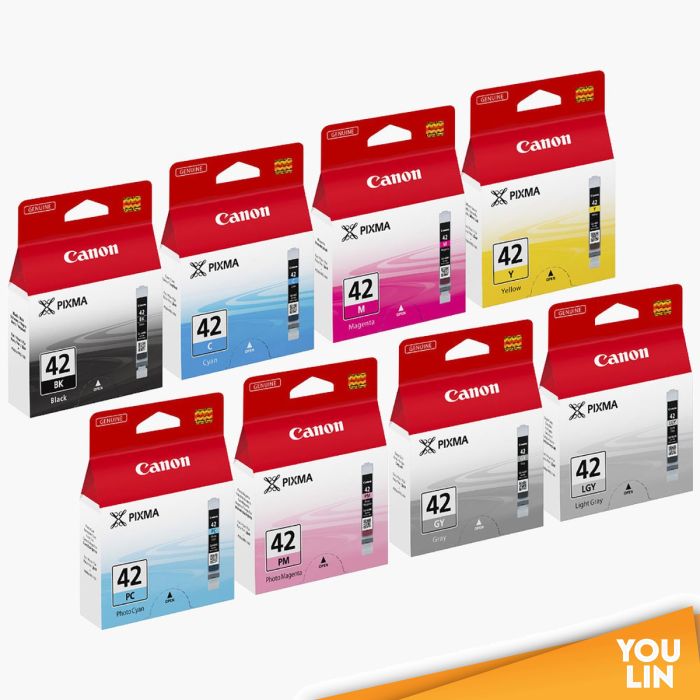 Canon CLI-42 Ink Cartridges (Per Pcs 13ml) - Colour