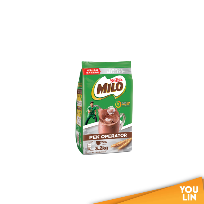 Nestle Milo Activ-Go Chocolate Malt Powder 3.2kg