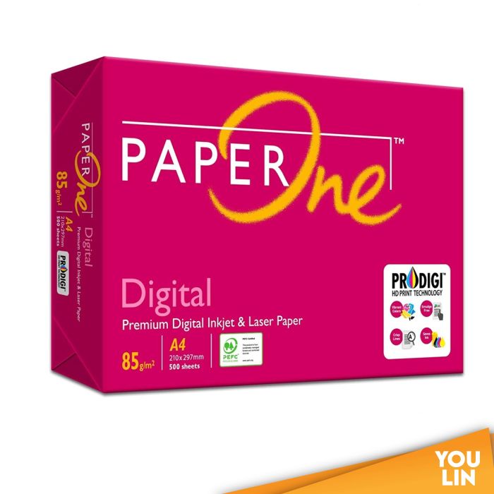 PaperOne 85gsm A4 Paper 500's/ream