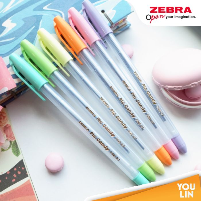 Zebra Pic Candy Ball Pen 0.7MM