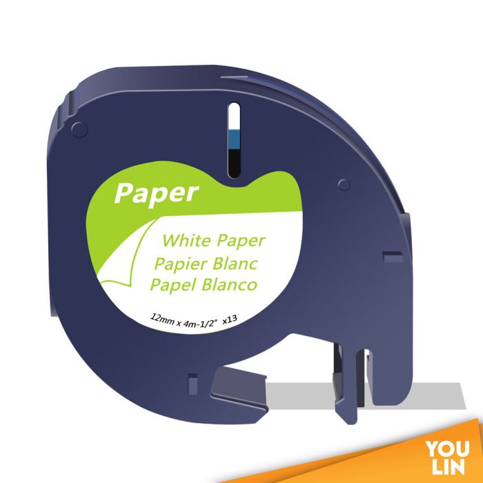 DYMO 91200 LETRA TAPE (PAPER WHITE)