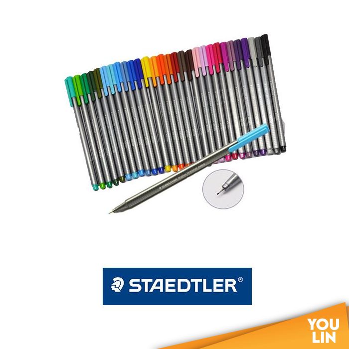 STAEDTLER 334 Triplus Fineliner Colour Drawing Pen 0.3mm