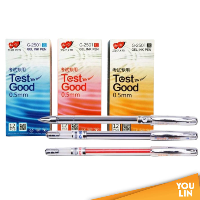 ZHI XIN G-2501A GEL INK PEN (BOX OF 12PCS)