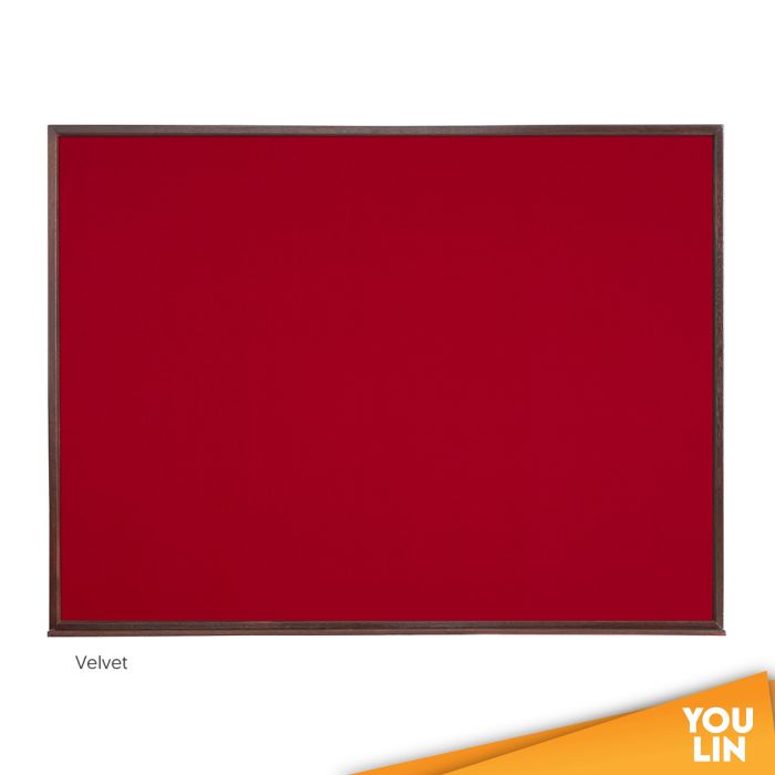 WriteBest Aluminum Frame Velvet Notice Board