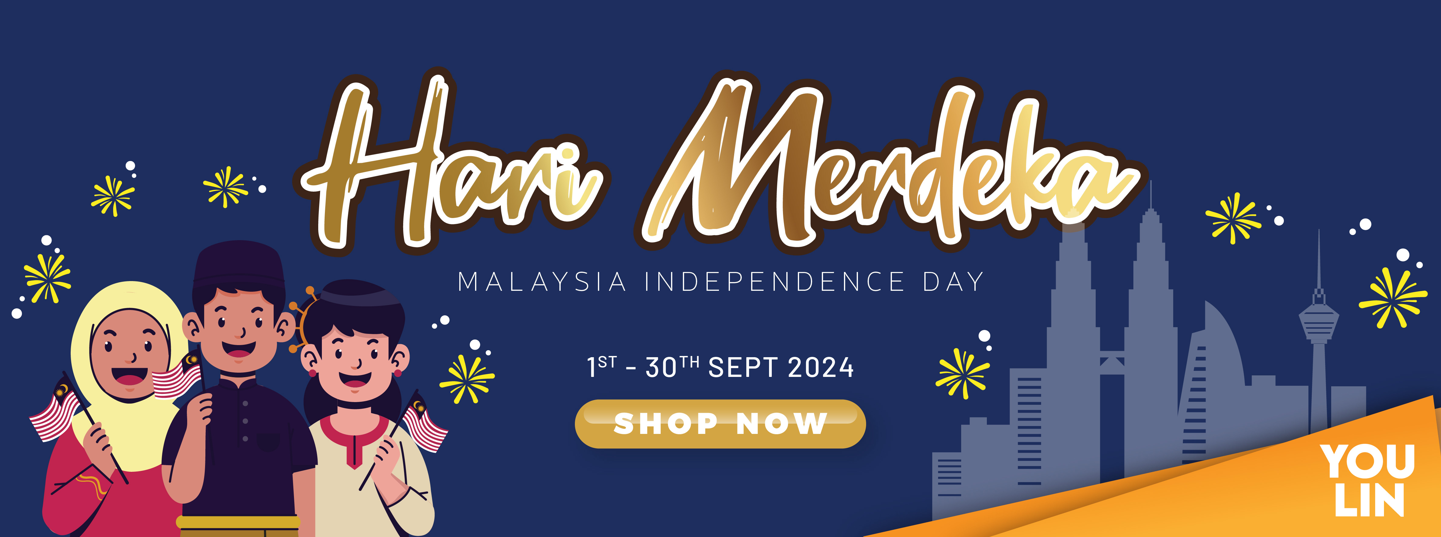 Hari Malaysia Day Banner